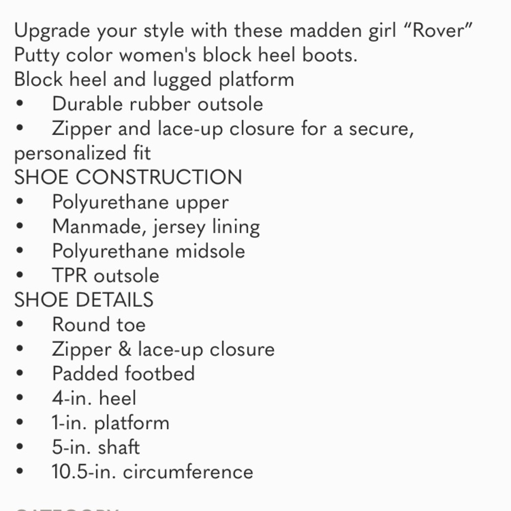 Madden Girl Rover Platform boots - Picture 11 of 12